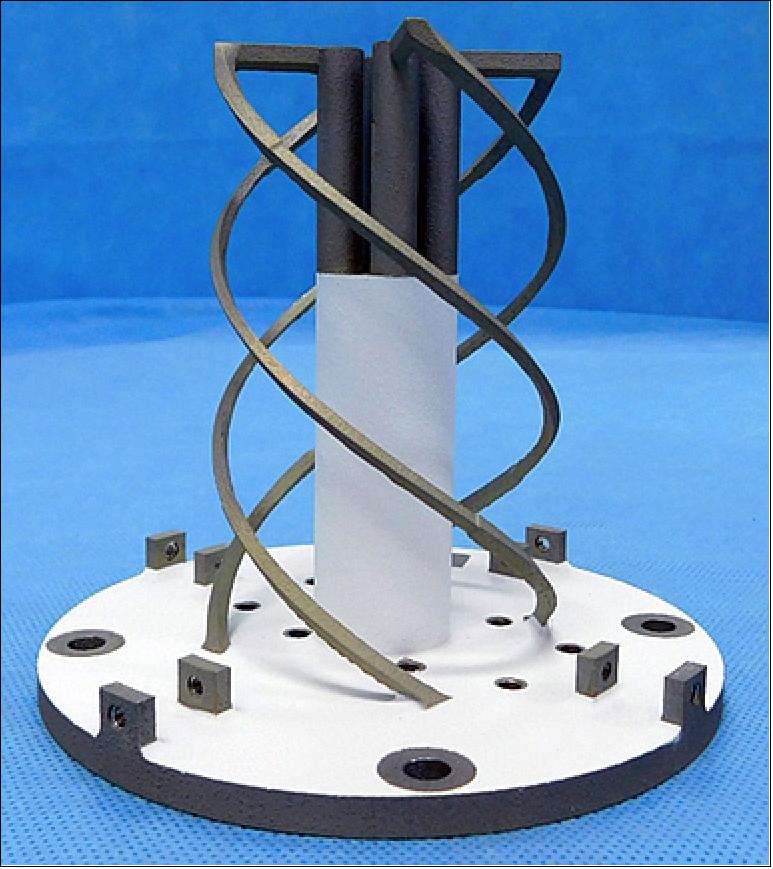 Figure 30: This is one of the first space antennas in the world developed using this 3D printing technology, and the first one made in Spain, which is a landmark for the Spanish space industry (image credit: SENER Aeroespacial)