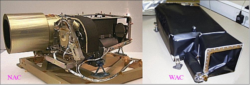 Figure 13: Photo of the OSIRIS cameras (image credit: MPS)