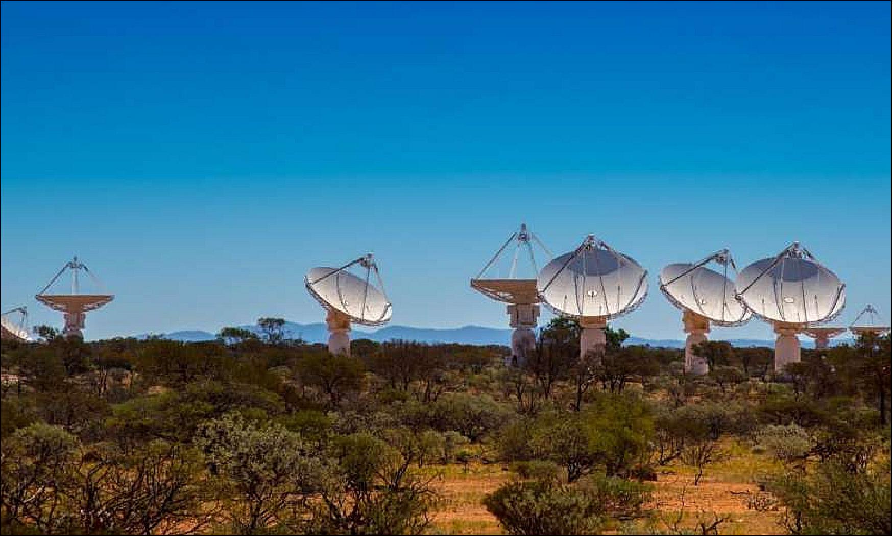 Figure 57: The ASKAP telescope pathfinder in Western Australia (image credit: CSIRO)