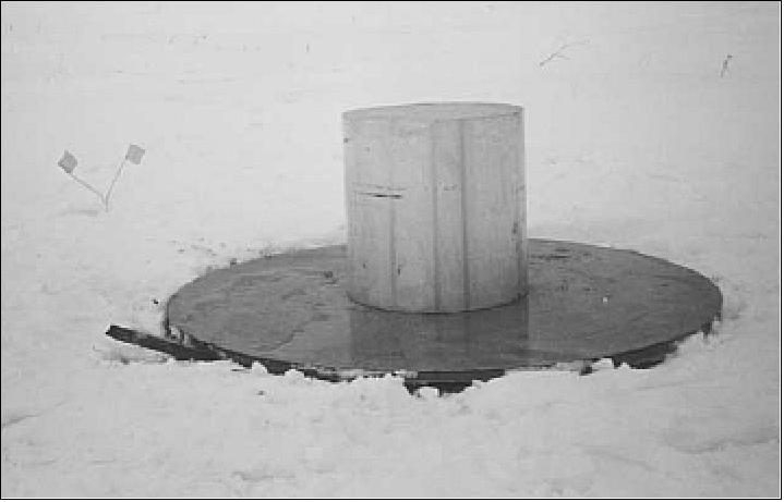 Figure 18: Tophat reflector in site 3 (image credit: University of Michigan)