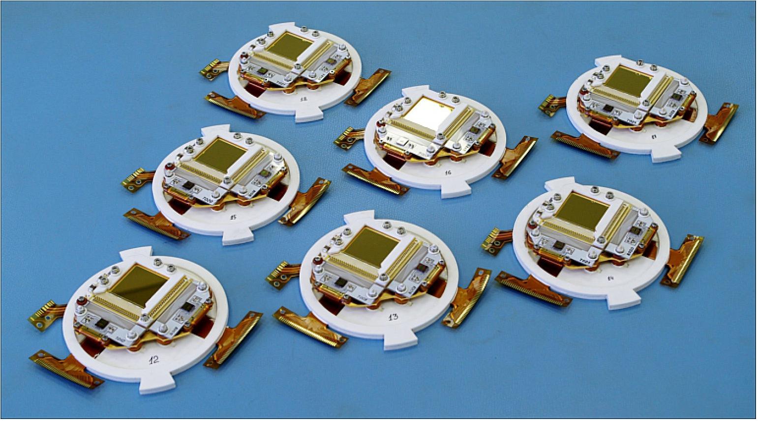 Figure 47: The detectors were designed and manufactured at IKI RAS. They are a semiconductor CdTe double-sided strip detectors which provide both good energy resolution (about 10% above 10 keV) and timing capabilities (image credit: IKI)