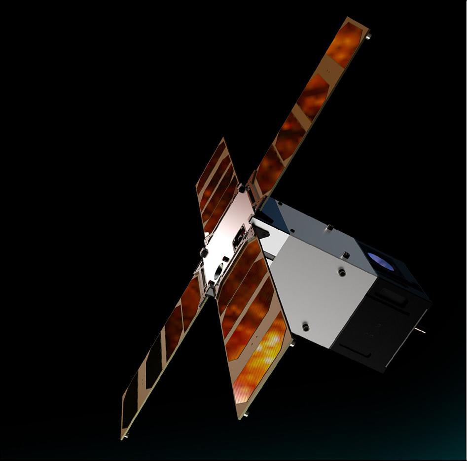 Figure 3: Artist's rendition of the Sunstorm CubeSat (image credit: Reaktor Space Lab)