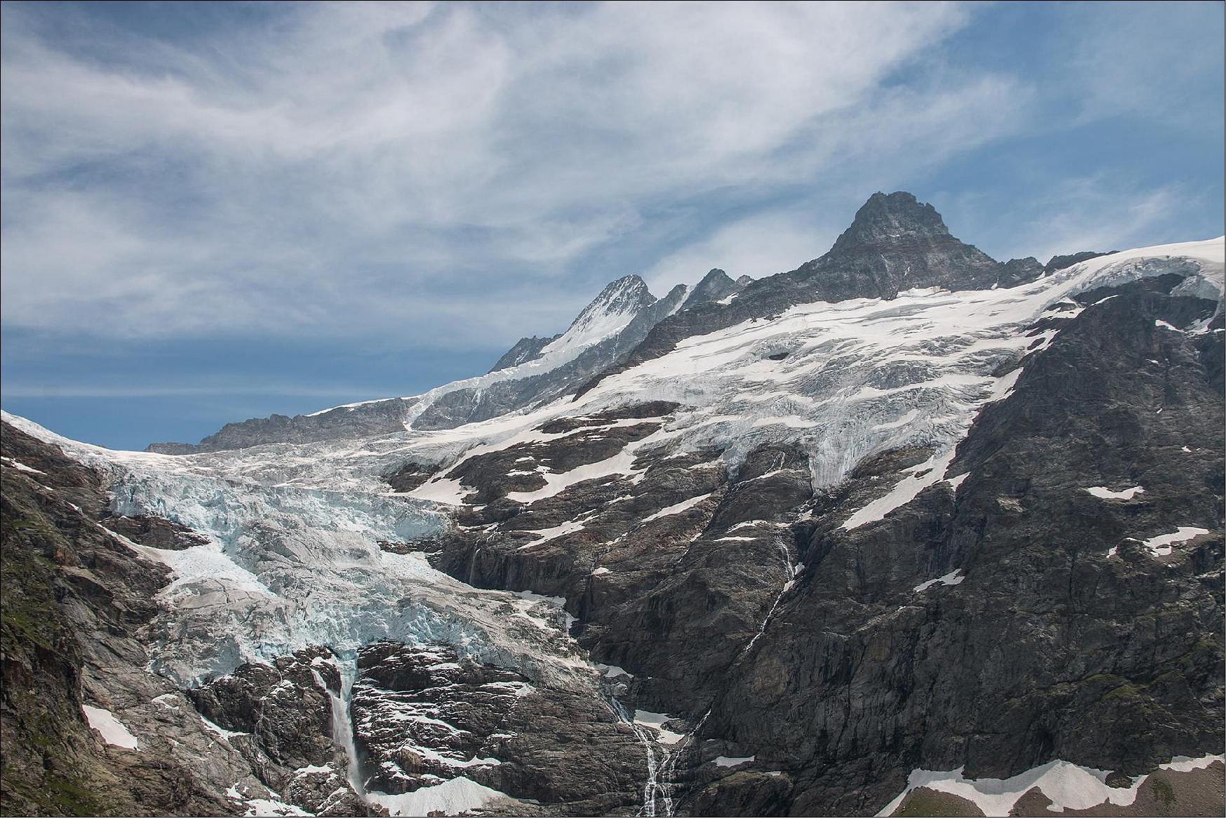 Figure 17: Photo of the upper Grindelwald Glacier, Bernese Alps (image credit: Christian Sommer)