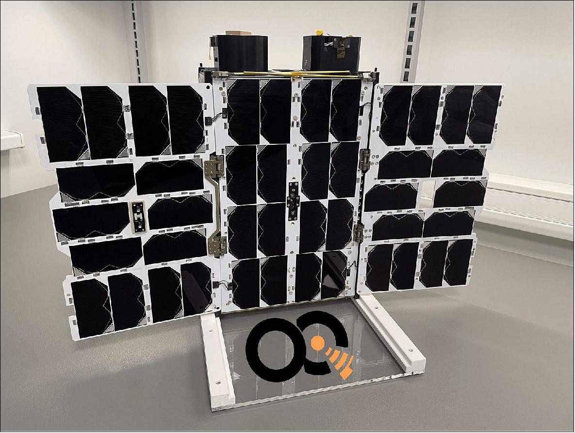 Figure 8: OQ Technology's TIGER-2 5G IoT 6U CubeSat (photo credit: OQ Technology and Nanoavionics)
