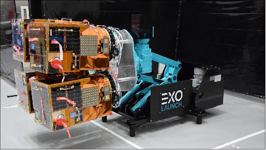 Figure 5: Satellogic's satellites integration with EXOport (image credit: Exolaunch)