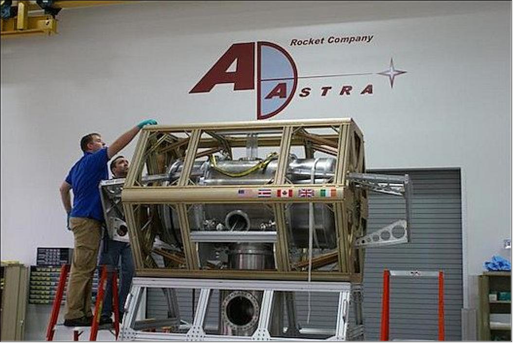 Figure 5: Photo of the VX200 engine (photo credit: Ad Astra Rocket Company)